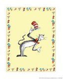 The Cat in the Hat: The Cat (on yellow) Prints by Theodor (Dr. Seuss) Geisel