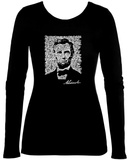 Juniors: Long Sleeve - Lincoln - Gettysburg Address Koszulka