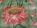 Detail of Temple Lotus Flower Tile Floor, Thai Buddhist Temple, Island of Penang, Malaysia Fotografisk tryk af Cindy Miller Hopkins Detail of Temple Lotus Flower Tile Floor, Thai Buddhist Temple, Island of Penang, Malaysia Fotografisk tryk af Cindy Miller Hopkins