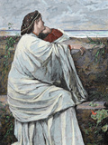 Iphigenia. Daughter of Agamemnon and Clytemnestra and Sister of Electra and Orestes Photographic Print by Prisma Archivo 