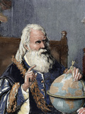 Galileo Galilei (1564-1642). Physicist, Italian Mathematician and Astronomer Fotografie-Druck von Prisma Archivo 