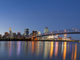 The Skyline of Cincinnati, Ohio, Usa Fotografie-Druck von Chuck Haney