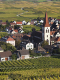 Ammerschwihr, Alsatian Wine Route, Alsace Region, Haut-Rhin, France Photographic Print by Walter Bibikow