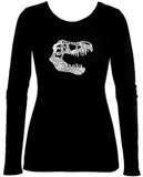 Juniors: Long Sleeve - T-Rex Dinosaur T-shirts