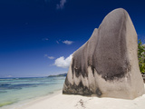 Popular Anse Source D'Agent White Sand Beach, Island of La Digue, Seychelles Photographic Print by Cindy Miller Hopkins