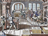 Colored Engraving of 'Gottfried Historical Chronicle.' Frankfurt, 1619 Reprodukcja zdjęcia autor Prisma Archivo Colored Engraving of 'Gottfried Historical Chronicle.' Frankfurt, 1619 Reprodukcja zdjęcia autor Prisma Archivo