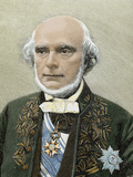 Armand De Quatrefages De Breau, Jean Louis (1810-1892). French Naturalist and Anthropologist Fotografie-Druck von Prisma Archivo 