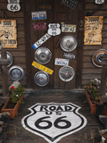 Route 66 Theme Restaurant, Akouda, Tunisia Fotografie-Druck von Walter Bibikow