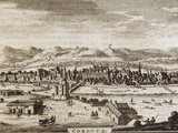 Cordoba, Xviii Century, Overview of the City, Sierra Morena in Delights of Spain and Portugal Photographic Print by Prisma Archivo 