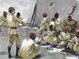 Jepson Reading the Letter of the Khedive to Officials' Council Photographie par Prisma Archivo 