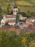 Ribeauville, Alsatian Wine Route, Alsace Region, Haut-Rhin, France Photographic Print by Walter Bibikow