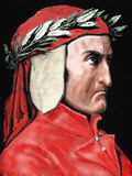 Dante Alighieri (1265-1321). Italian Poet by Pannemaker Photographic Print by Prisma Archivo 