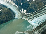 Johns Hopkins Glacier and Gilman Glacier, Glacier Bay National Park, Alaska, Pacific Northwest, Usa Photographic Print by Jerry Ginsberg