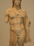 Statue of Heracles Covered with a Lion's Skin. Dated 350-325 Bc,  Athens, Greece Photographic Print by Prisma Archivo 