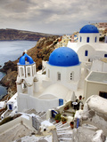 Imerovigli, Santorini, Greece Photographic Print by Adam Jones