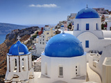 Oia, Santorini, Greece Photographic Print by Adam Jones