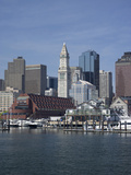 Boston Harbor, Long Wharf, Boston, Massachusetts, New England, Usa Photographic Print by Jim Engelbrecht