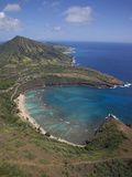 Hanauma Bay, Oahu, Hawaii Photographic Print by Douglas Peebles