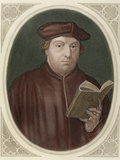 Martin Luther (Eisleben, 1483, Eisleben, 1546) Fotografie-Druck von Prisma Archivo 