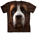 St Bernard Face T-Shirt