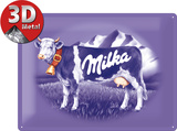 Milka Kuh Peltikyltit