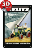 Deutz Klöckner Blechschild