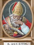 Prisma Archivo - St. Augustine (354-430). African Bishop, Doctor and Father of the Church Fotografická reprodukce Prisma Archivo - St. Augustine (354-430). African Bishop, Doctor and Father of the Church Fotografická reprodukce