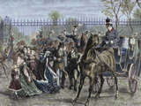Prisma Archivo - French Liberal Revolution (February 1848). the Mob Assaulted on the Tuileries on February 24 Fotografická reprodukce Prisma Archivo - French Liberal Revolution (February 1848). the Mob Assaulted on the Tuileries on February 24 Fotografická reprodukce