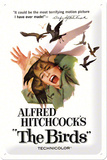 Alfred Hitchcock's The Birds Emaille bord