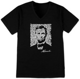 V-Neck - Lincoln - Gettysburg Address T-Shirts