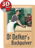 Dr. Oetker Bäckerin Blikskilt