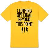 Clothing Optional T-Shirt