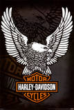 Harley Davidson - Eagle Poster