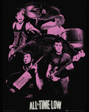 All Time Low-Pink Print