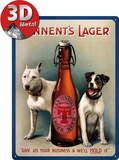 Tennents Lager Blikskilt