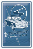 Trabant Prototyp P50 Tin Sign
