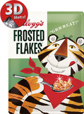 Kellogg's Frosted Flakes Tony Tiger Plechová cedule Kellogg's Frosted Flakes Tony Tiger Plechová cedule