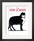 The New Yorker Cover - November 18, 1996 Impressão giclée emoldurada por Saul Steinberg The New Yorker Cover - November 18, 1996 Impressão giclée emoldurada por Saul Steinberg
