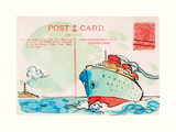 Carte Postal V Prints by Claire Fletcher