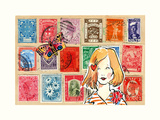Carte Postal VI Posters by Claire Fletcher