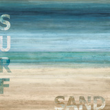 Surf and Sand Prints by Luke Wilson