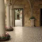 Villa Portico No. 2 Posters by Alan Blaustein