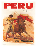 Panagra Pan American-Grace Airways: Peru, c.1946 Wydruk giclee autor Carlos Ruano-Llopis Panagra Pan American-Grace Airways: Peru, c.1946 Wydruk giclee autor Carlos Ruano-Llopis