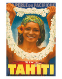 Tahiti, La Perle du Pacifique, c.1930s Wydruk giclee autor A. Doquene Tahiti, La Perle du Pacifique, c.1930s Wydruk giclee autor A. Doquene
