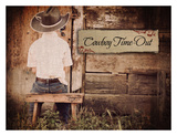 Cowboy Time Out Posters por Shawnda Eva