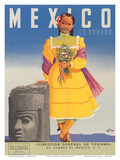 Mexico le Espera, c.1953 Posters by German Horacio