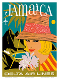 Delta Air Lines: Jamaica Kunstdrucke