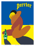 Perrier: Nude Lovers, c.1980 Poster par Bernard Villemot