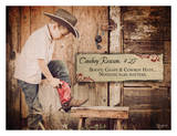Reason no. 27: Boots, Chaps, And Cowboy Hats Poster par Shawnda Eva