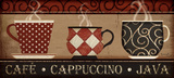 Cappuccino Cafe Posters por Jennifer Pugh